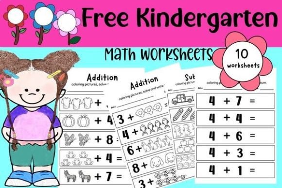 Engaging Free Kindergarten Math Worksheets for Early Learners