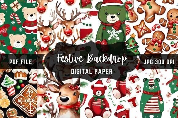 Festive Backdrop: A Creative Toolkit for Modern Projects