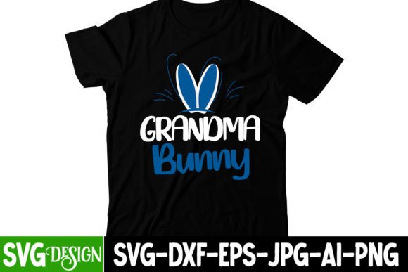 Grandma Bunny SVG Cut File: A Whimsical Easter Design