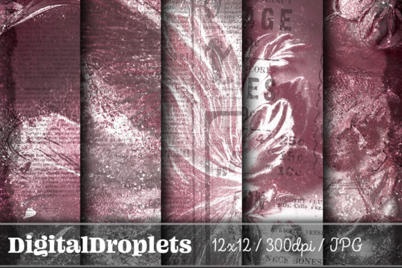 Unlocking Vintage Elegance with Gilded Flower Imprints Vol. 35